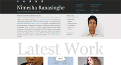 Desktop Screenshot of nimesha.info